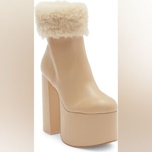 NIB- Cult Gaia Katya Genuine Shearling Boot Sz 5.5